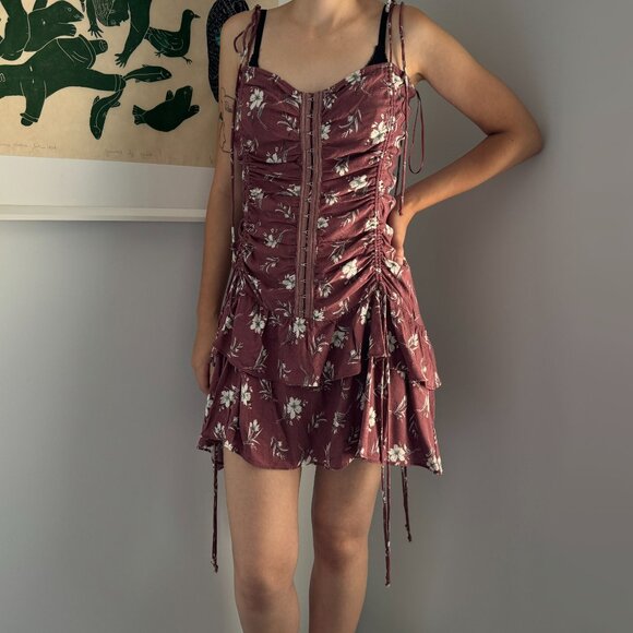 Sklyar + Madison Corset Front Mini Dress, size Medium (Fits size S/M) - Picture 5 of 8